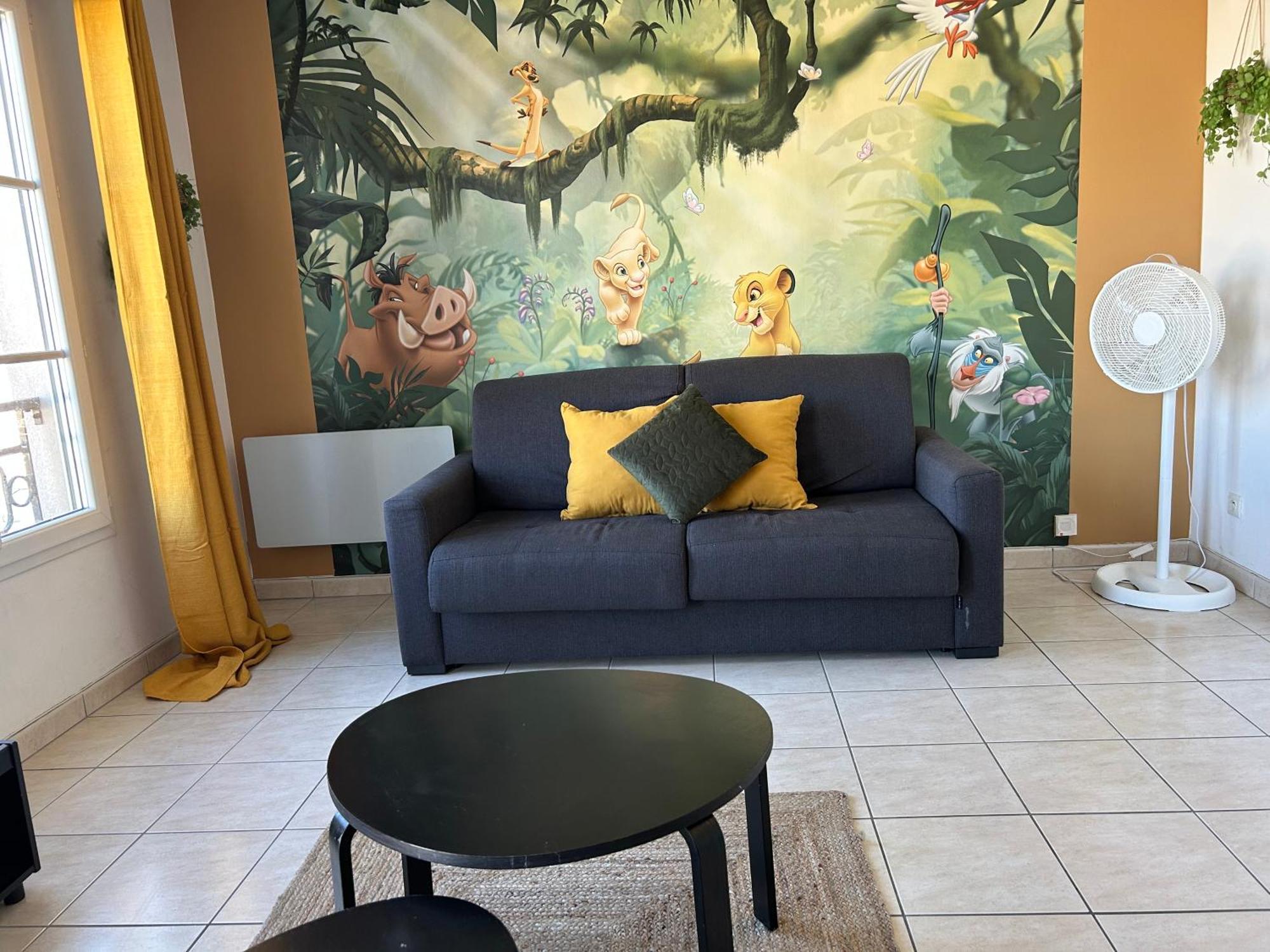 L'Appartement Du Roi Lion L 8 Pers L Proche De Disney Bussy-Saint-Georges Luaran gambar