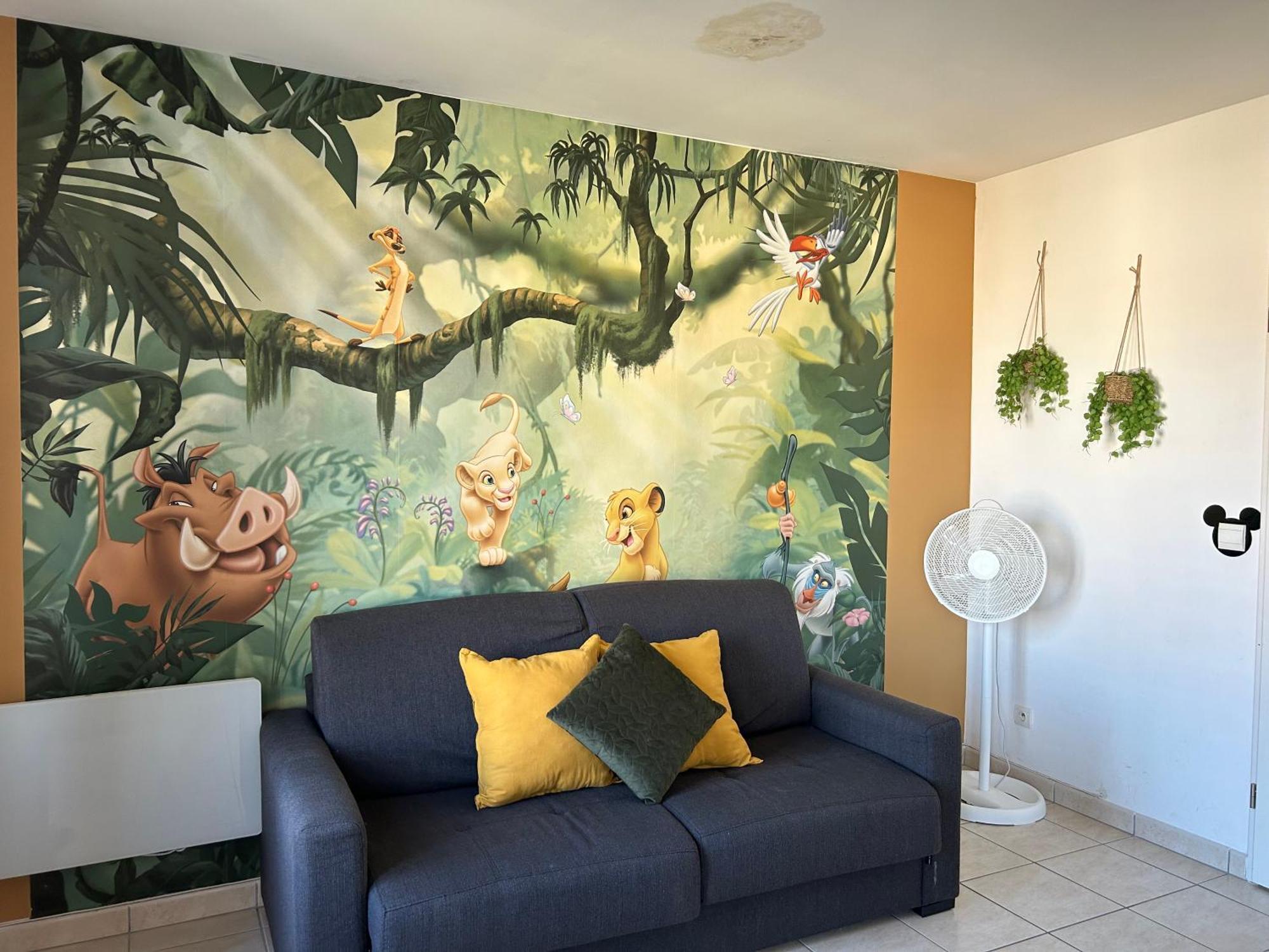 L'Appartement Du Roi Lion L 8 Pers L Proche De Disney Bussy-Saint-Georges Luaran gambar