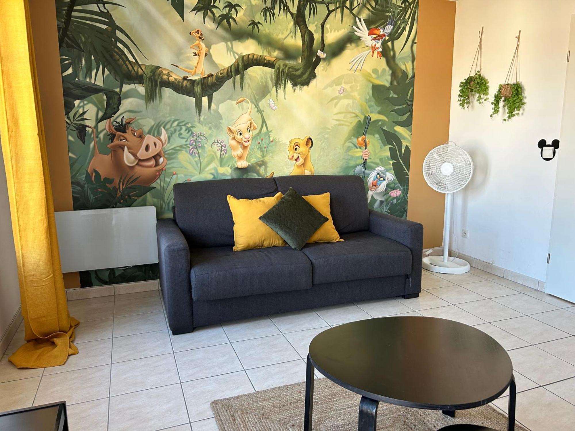L'Appartement Du Roi Lion L 8 Pers L Proche De Disney Bussy-Saint-Georges Luaran gambar